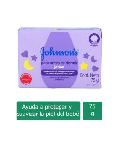 Jabón Johnson´s Baby Antes De Dormir Caja Con Barra De 75 mG
