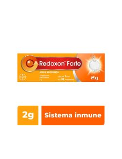 Redoxon Forte 2g  Tubo Con 10 Comprimidos Efervescentes