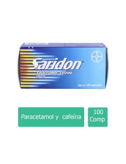 Saridon 500 mg/50 mg 100 Comprimidos