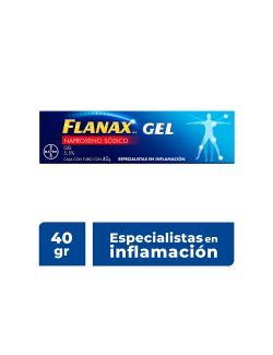 Flanax Gel 5.5 % Caja Con Tubo Con 40 g
