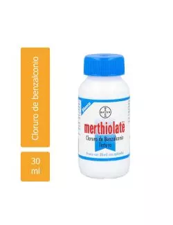 Merthiolate Blanco Frasco Con 30 mL