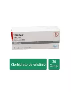 TARCEVA® (Erlotinib) 100mg - Caja con 30 Comprimidos - Roche