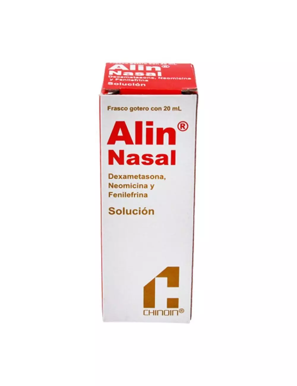 Alin Nasal Solución Caja Con Frasco Gotero Con 20 mL - RX