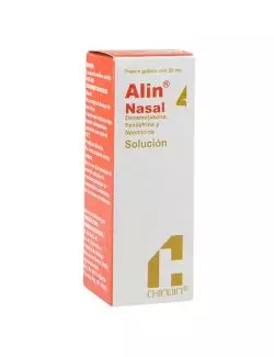 Alin Nasal Solución Caja Con Frasco Gotero Con 20 mL - RX