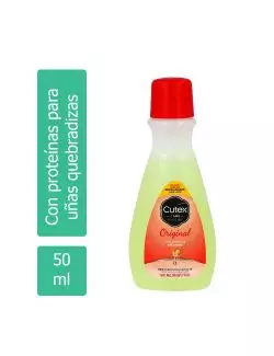 Quita Esmalste Cutex Original Frasco Con 50 mL