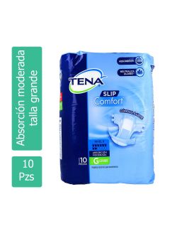 Pañal Tena Slip Comfort Grande Paquete Con 10 Piezas