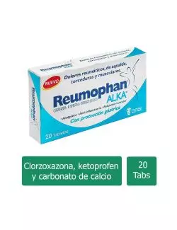 Reumophan Alka 125/25/725 mg  20 tabletas