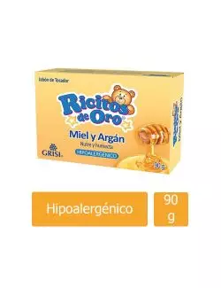 Jabón Ricitos De Oro con Miel Caja Con Barra Con 90 g