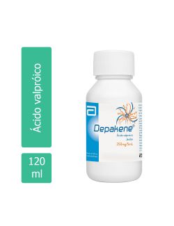 FRM-Depakene Jarabe 250 mg / 5 mL Frasco Con 120 mL