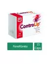 ControLip 160 mg Caja Con 15 Cápsulas