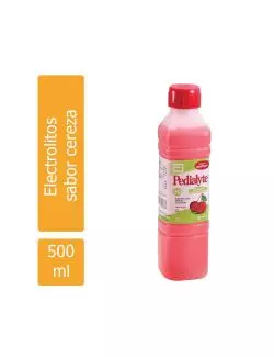 FRM-Pedialyte Sabor Cereza Frasco Con 500 mL