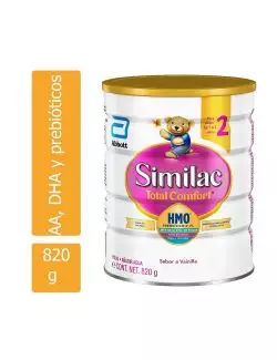 FRM-Similac Total Comfort HA 2 Sabor Vainilla Lata Con 820 g