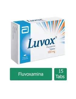 Luvox 100 mg Caja Con 15 Tabletas