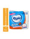 Regio Rinde+ Paquete Con 4 Mega Rollos