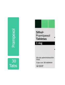 Sifrol 1 mg Caja Con 30 Tabletas