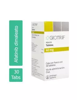 GIOTRIF® 40 mg (Afatinib) - 30 Tabletas - Boehringer Ingelheim