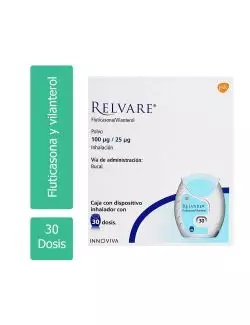 RELVARE® 100 µg/25 µg | 30 Dosis | Fluticasona/Vilanterol | GSK