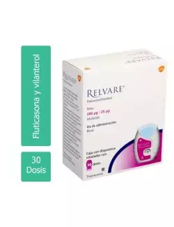 RELVARE® (Fluticasona/Vilanterol) 200 µg/25 µg |30 Dosis | GlaxoSmithKline