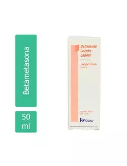 Betnovate Suspensión .094 g Loción Capilar Caja Con Frasco Con 50 mL