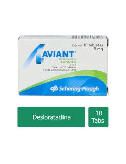 Aviant 5 mg Caja Con 10 Tabletas