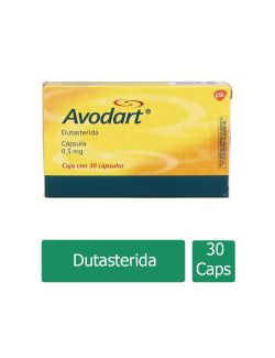 Avodart 0.5 mg Caja Con 30 Cápsulas