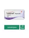 Lamictal Dispersable 50 mg Caja Con 28 Tabletas