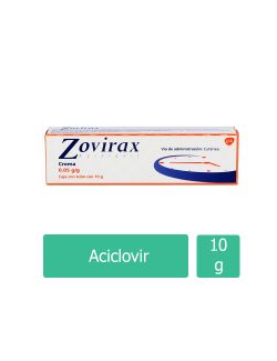 Zovirax Crema 0.05 g /g Caja Con Tubo Con 10 g