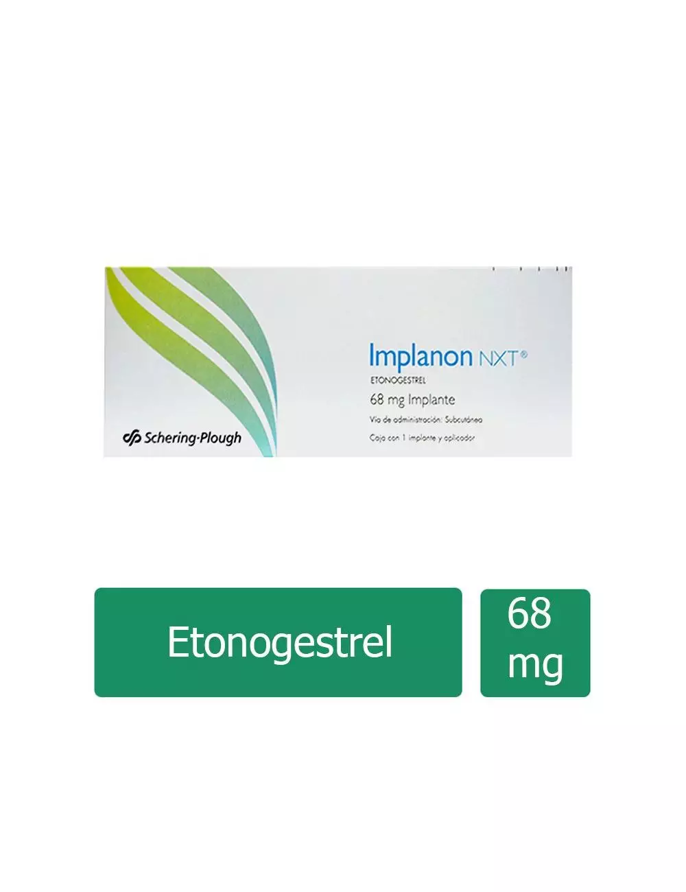 Implanon NXT® 68 mg - 1 Implante + Aplicador (Etonogestrel) - Schering Plough