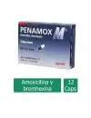 Penamox M 500mg/8mg Caja Con 12 Cápsulas -RX2