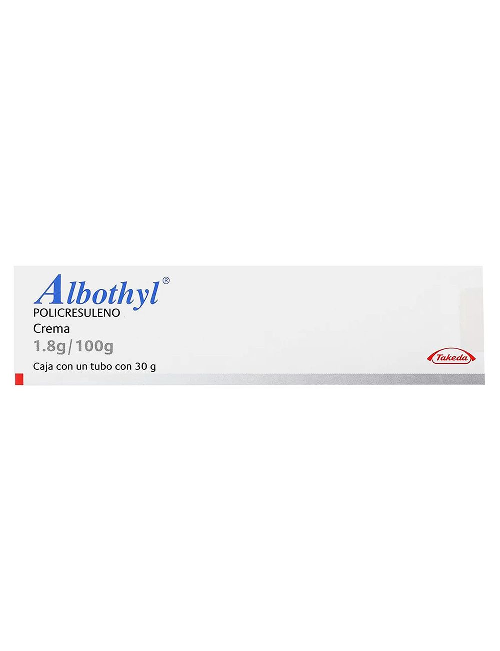 Albothyl Crema 1.8 g / 100 g Caja Con Tubo Con 30 g
