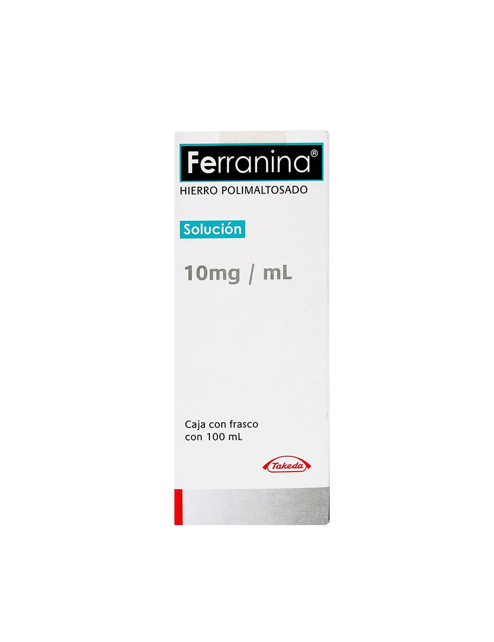 Ferranina Solución 1 g / 100 mL Caja Con Frasco Con 100 mL