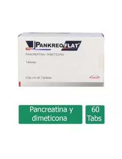 Pankreoflat Caja Con 60 Tabletas