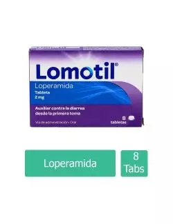 Lomotil 2mg Caja Con 8 Tabletas