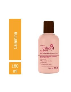 Caladryl Loción En Crema Frasco Con 180 mL