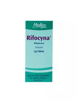 Rifocyna Solución 1 g / 100 mL Caja Con Frasco Atomizador Con  20 mL