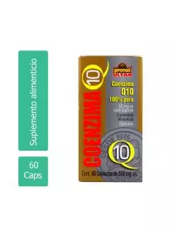 Coenzima Q10 550 mg Frasco Con 60 Tabletas