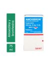 Amoxibron Suspensión 250 mg/8 mg/5 mL Frasco Para 75ml RX2