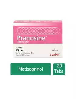 Pranosine 500 mg Caja Con 20 Tabletas