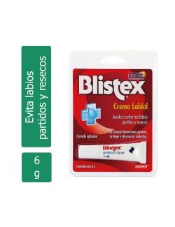 Blistex Crema Labial FPS 10 Empaque Con Tubo Con 6g