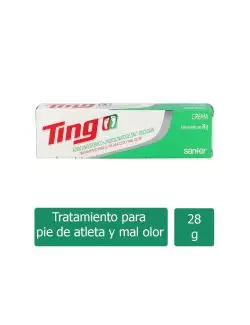 Ting Crema Caja Con Tubo Con 28 g