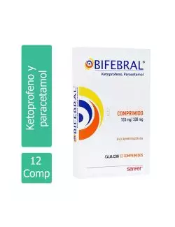 Bifebral 100 mg / 300 g Caja Con 12 Comprimidos