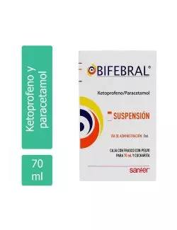 Bifebral Suspensión Frasco con polvo para 70 mL