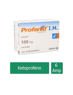 Profenid I.M 100 mg Caja Con 6 Ampolletas