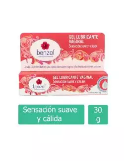 Gel Lubricante Vaginal Benzal Rojo Caja Con Tubo Con 30 g