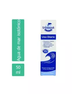 Stérimar Solución De Agua De Mar Caja Con Frasco Atomizador Con 50 mL