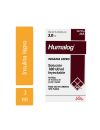 Humalog 100 UI/mL Caja Con 2 Cartuchos Con 3.9 mL - Rx3