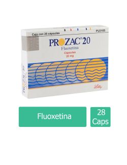 Prozac 20 mg Caja con 28 Cápsulas