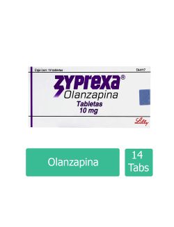 Zyprexa 10 mg Caja Con 14 Tabletas