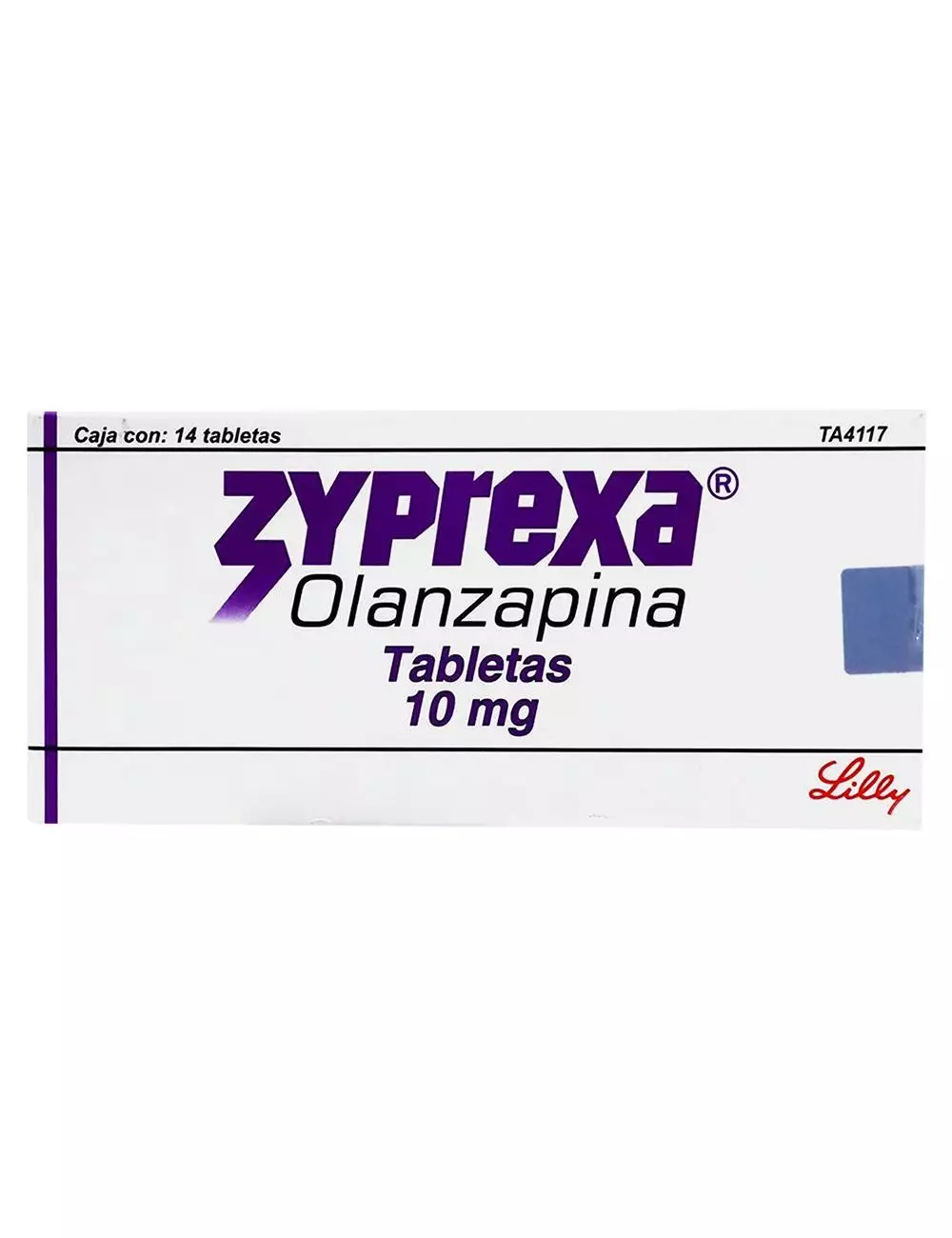 Zyprexa 10 mg Caja Con 14 Tabletas