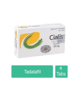Cialis 20 mg Caja con 4 Tabletas